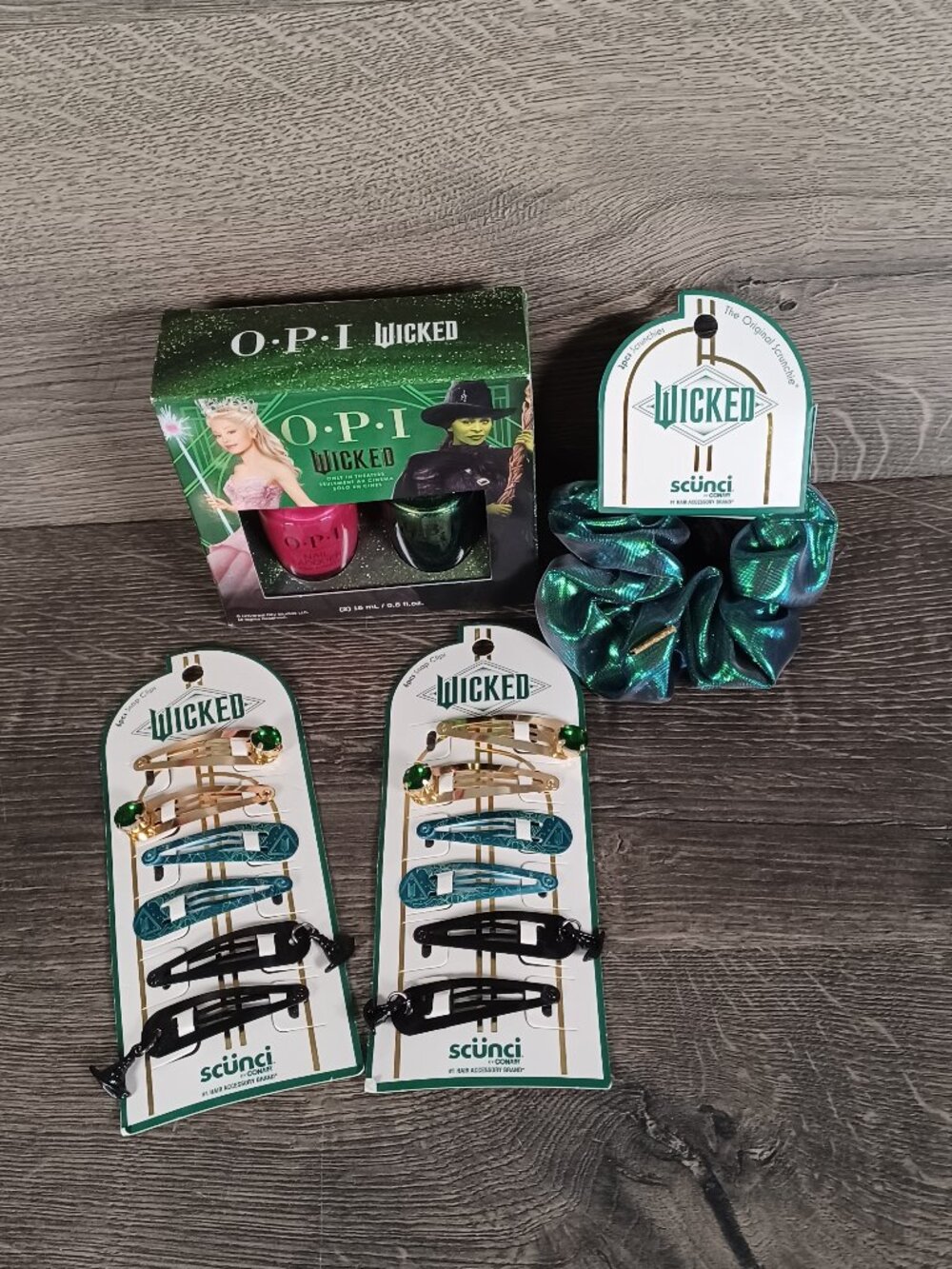 NEW OPI Wicked Collection Duo Nail Polishes and Scunci Wicked Hair Accessories